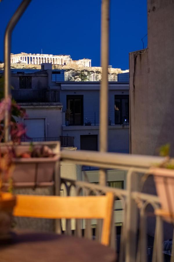 Mosaics Central Studio Apartm With Acropolis View Atena Exterior foto