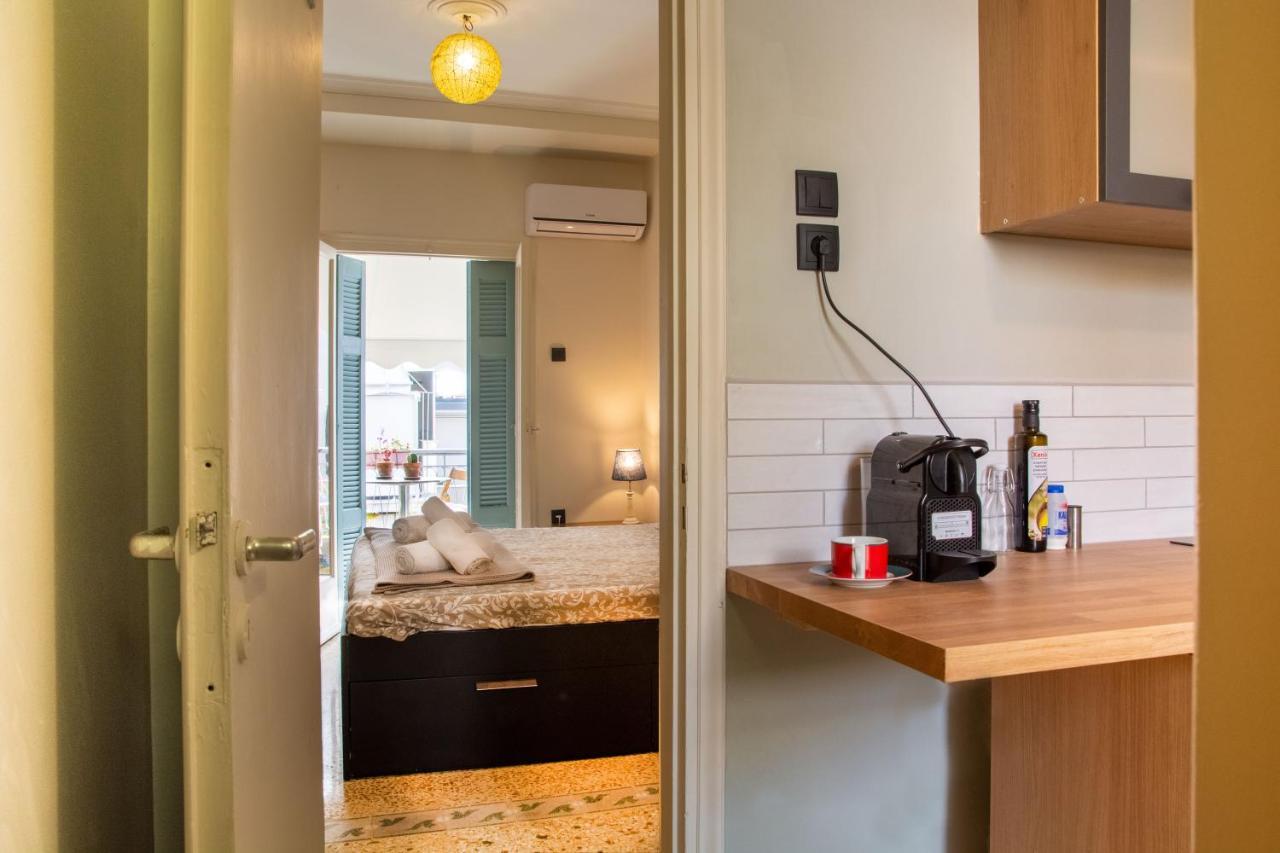 Mosaics Central Studio Apartm With Acropolis View Atena Exterior foto