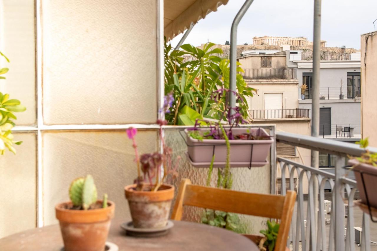 Mosaics Central Studio Apartm With Acropolis View Atena Exterior foto
