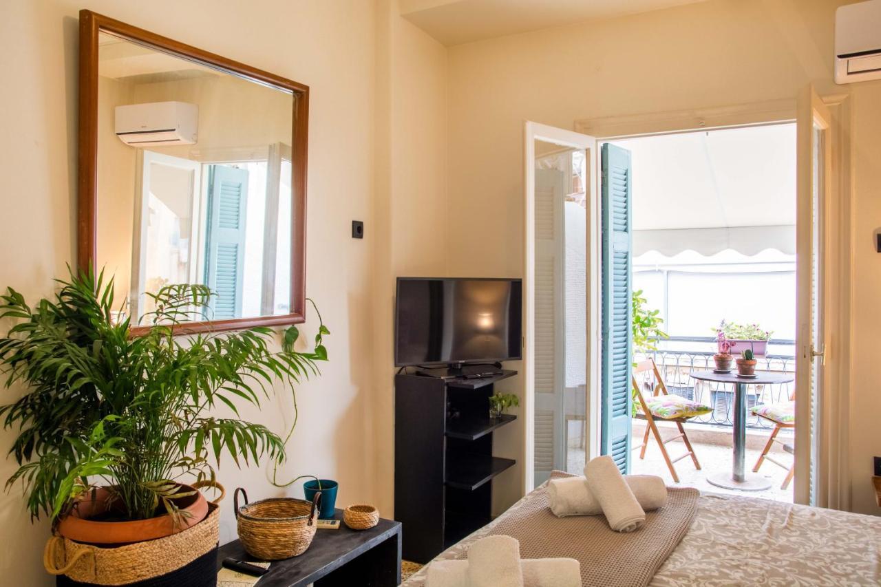 Mosaics Central Studio Apartm With Acropolis View Atena Exterior foto